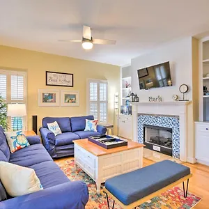 Beautiful Hilton Head House 5 Min Walk To Beach! Holiday home